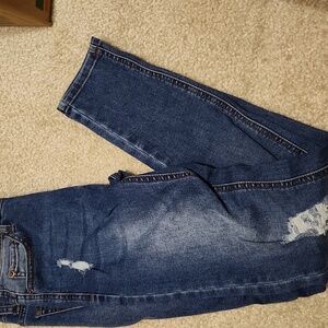 Labijou Womens Jeans Size 3 Distressed Denim Pants